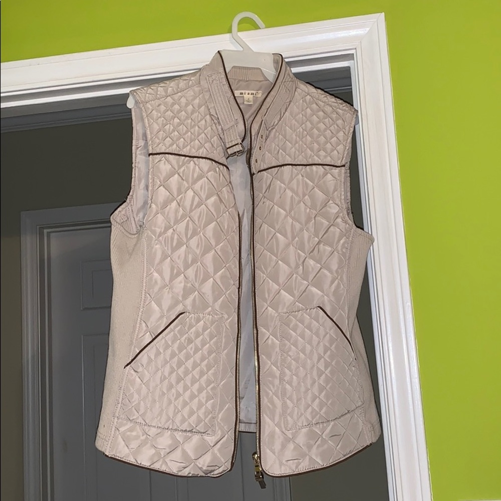 Tan Boutique Vest